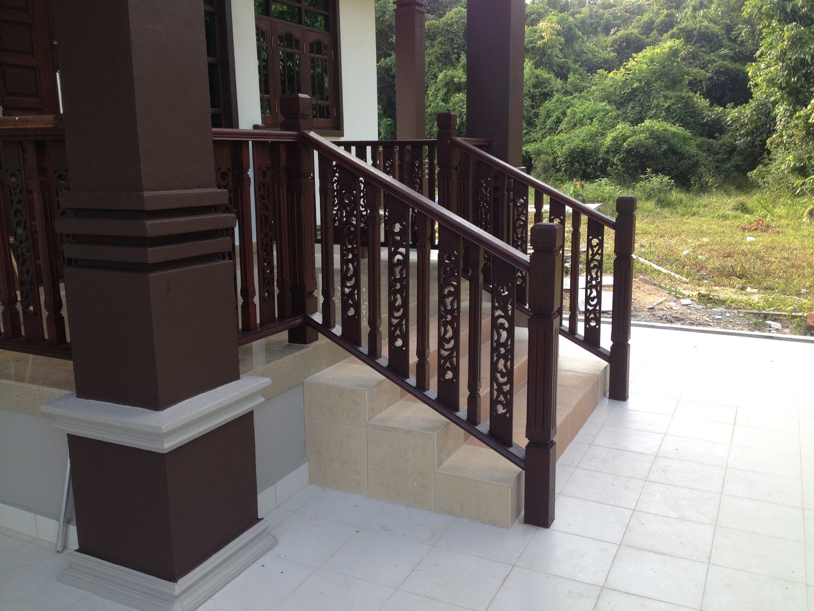 KAYU UKIRAN TERENGGANU PAGAR KAYU SERAYA ATAU CENGAL