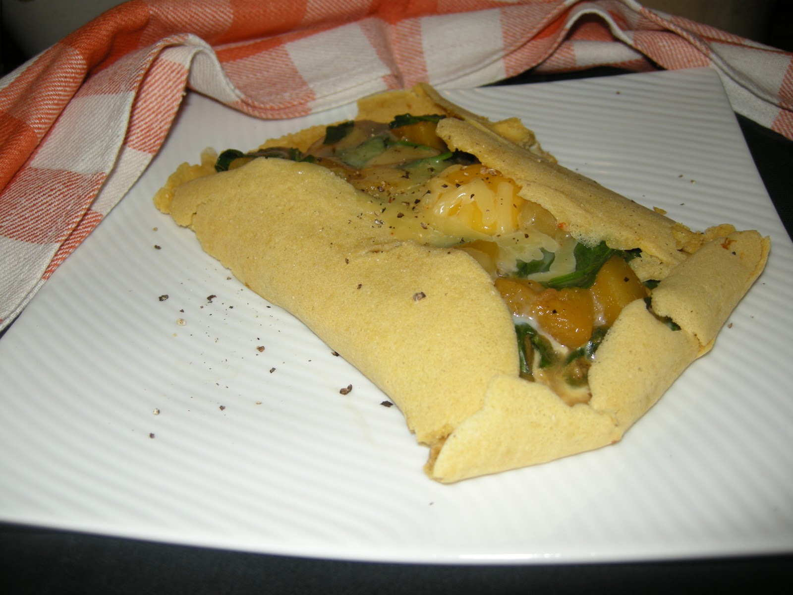 Kitchen! Kitchen! chickpea galette of vegetables...at kitchen! kitchen!