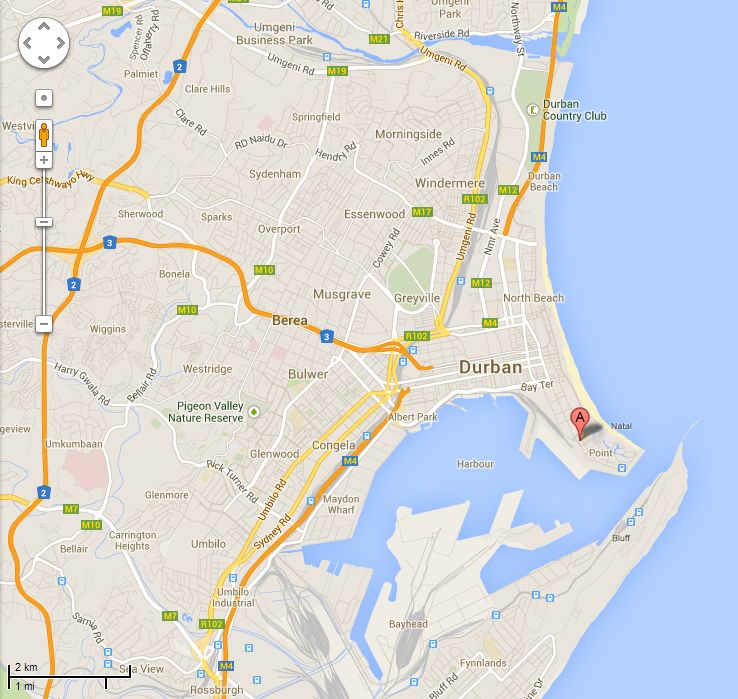 Travel with Kevin and Ruth Not long enough in Durban!