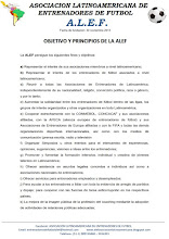 OBJETIVOS Y PRINCIPIOS DE LA ALEF