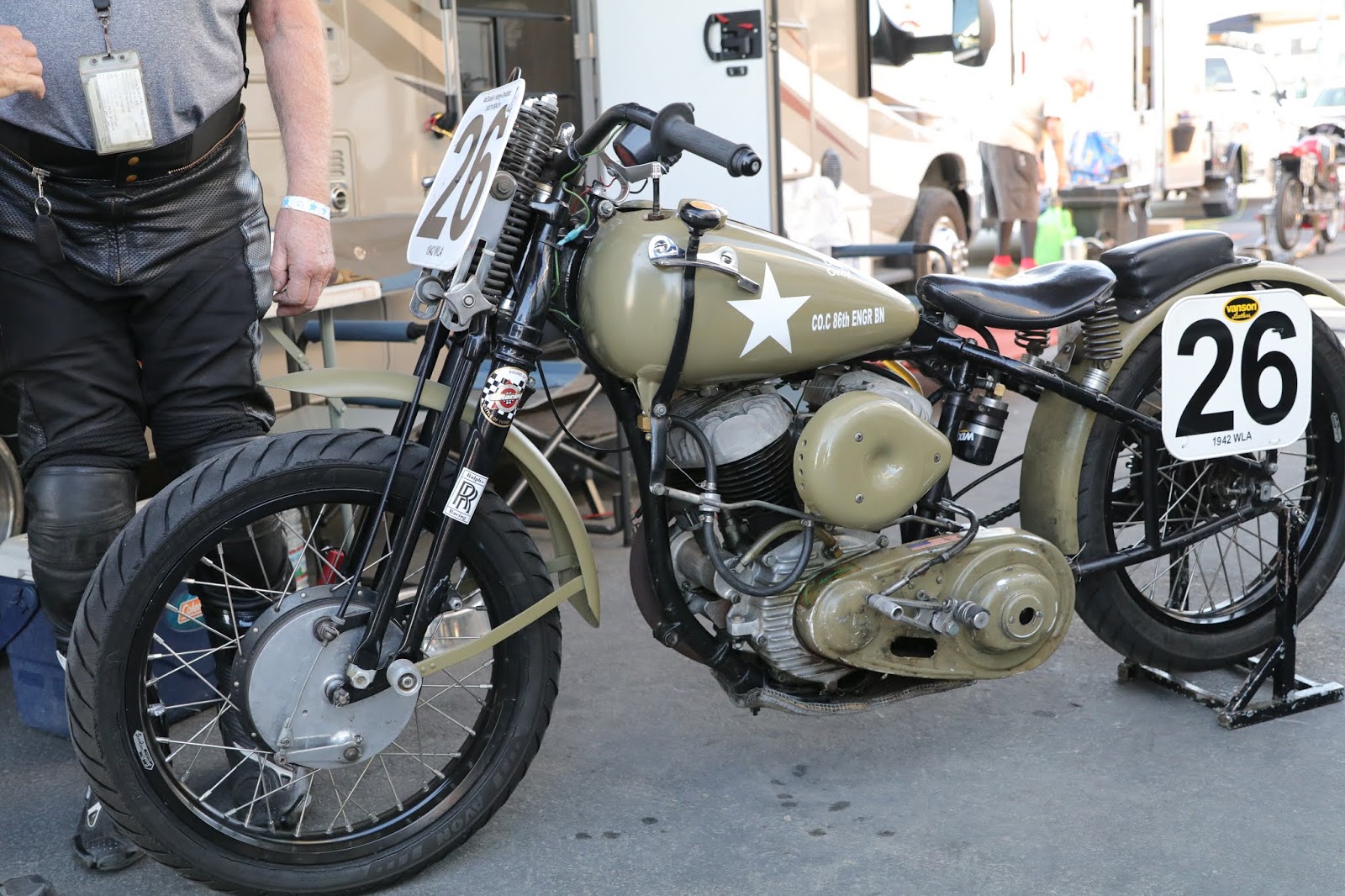 1942 Harley Davidson wla