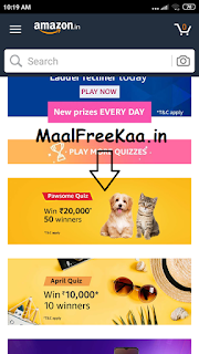 amazon quiz time pawsome
