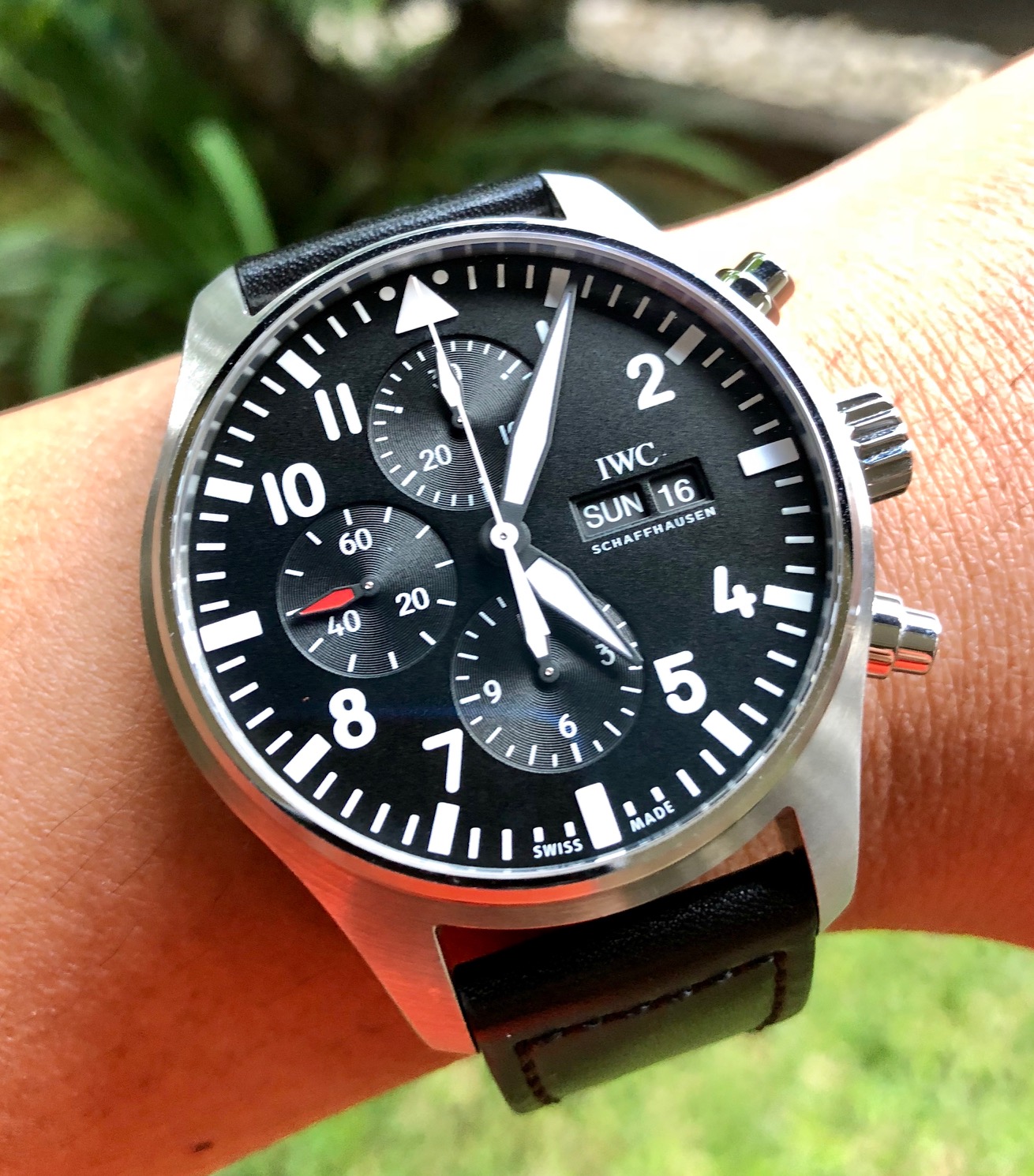 Jam Tangan Second IWC Pilot Chronograph IW377709 (SOLD)