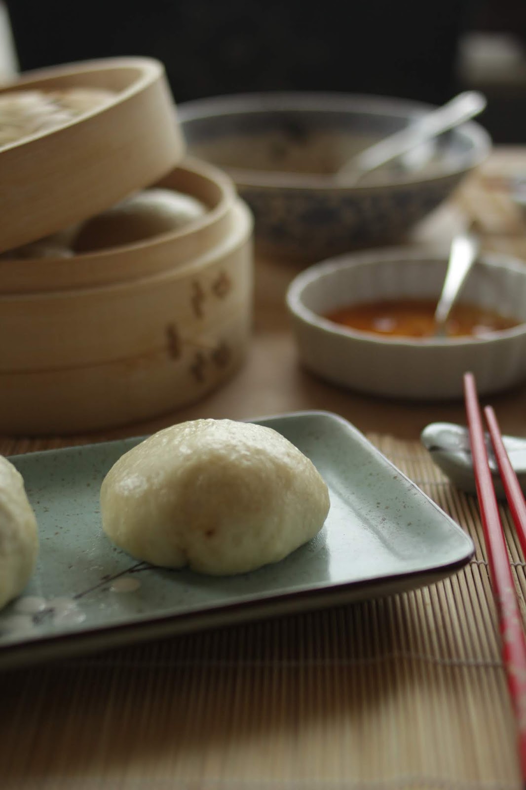 Bao-Brötchen mit Hähnchenfüllung | Küchenliebelei