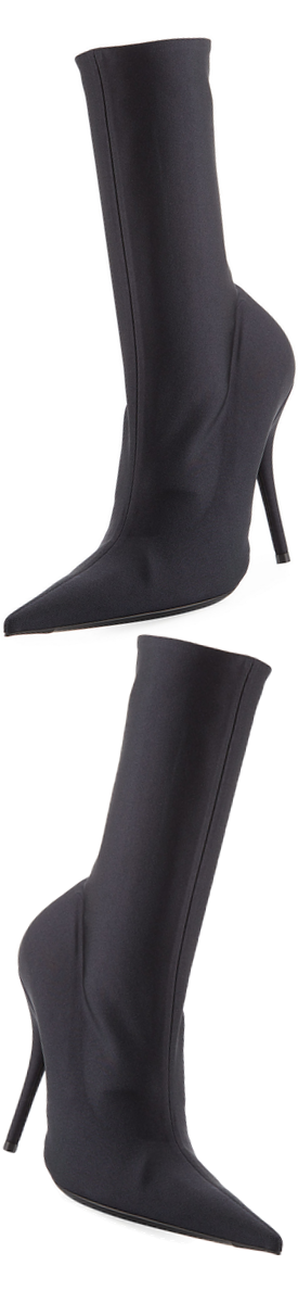 Balenciaga Stretch-Fabric 110mm Bootie