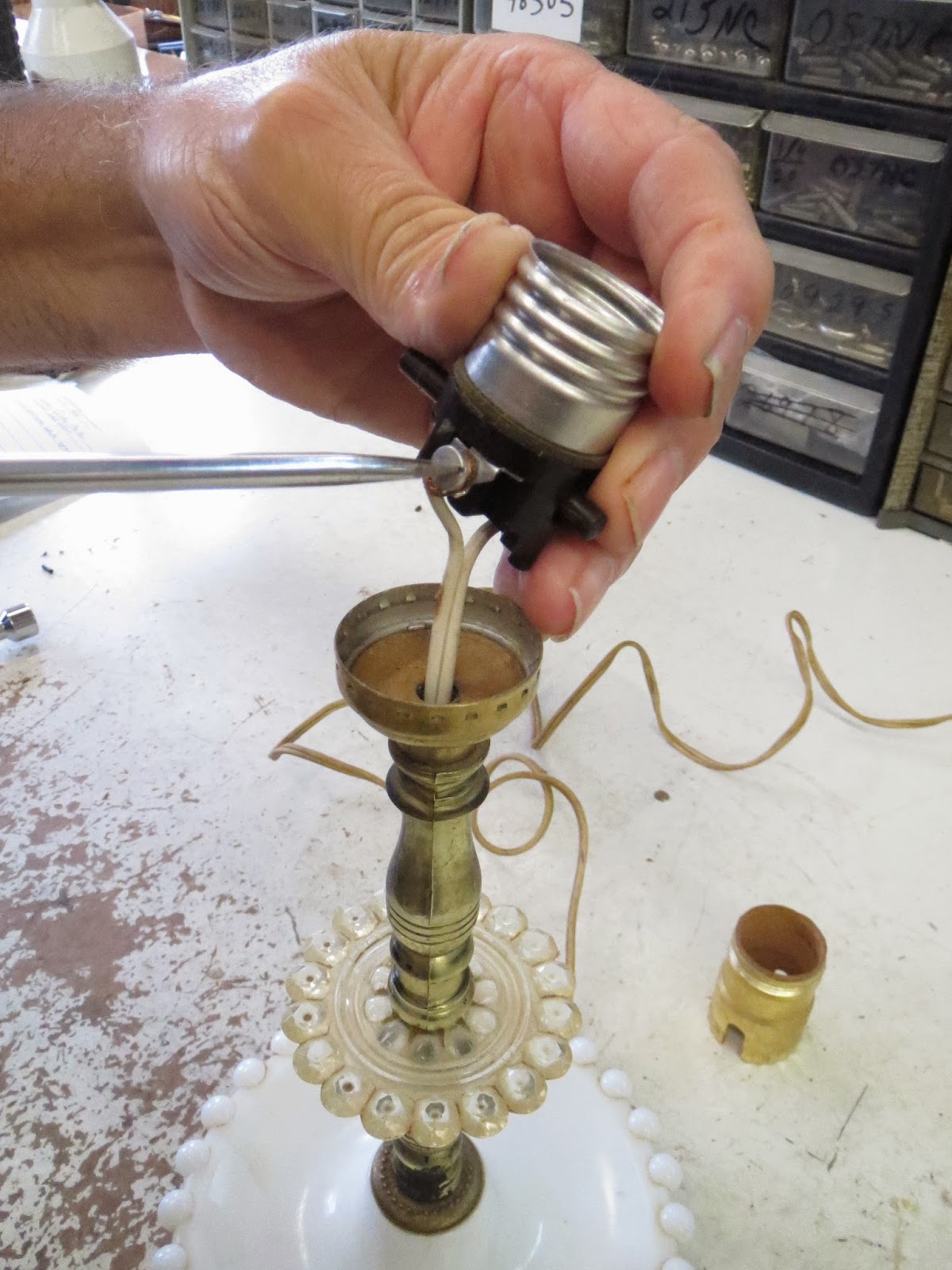Lamp Parts And Repair Lamp Doctor How To Replace A Lamp Cord