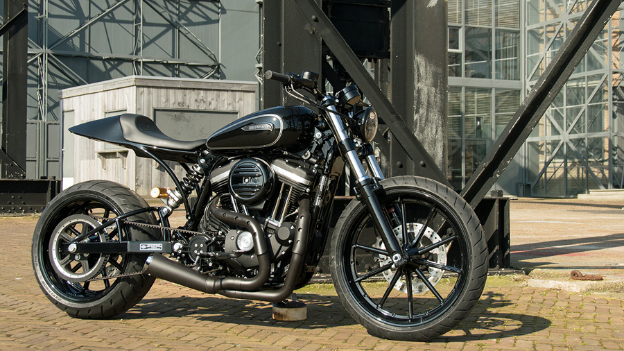 Hell Kustom Harley Davidson Sportster By West Coast Motors