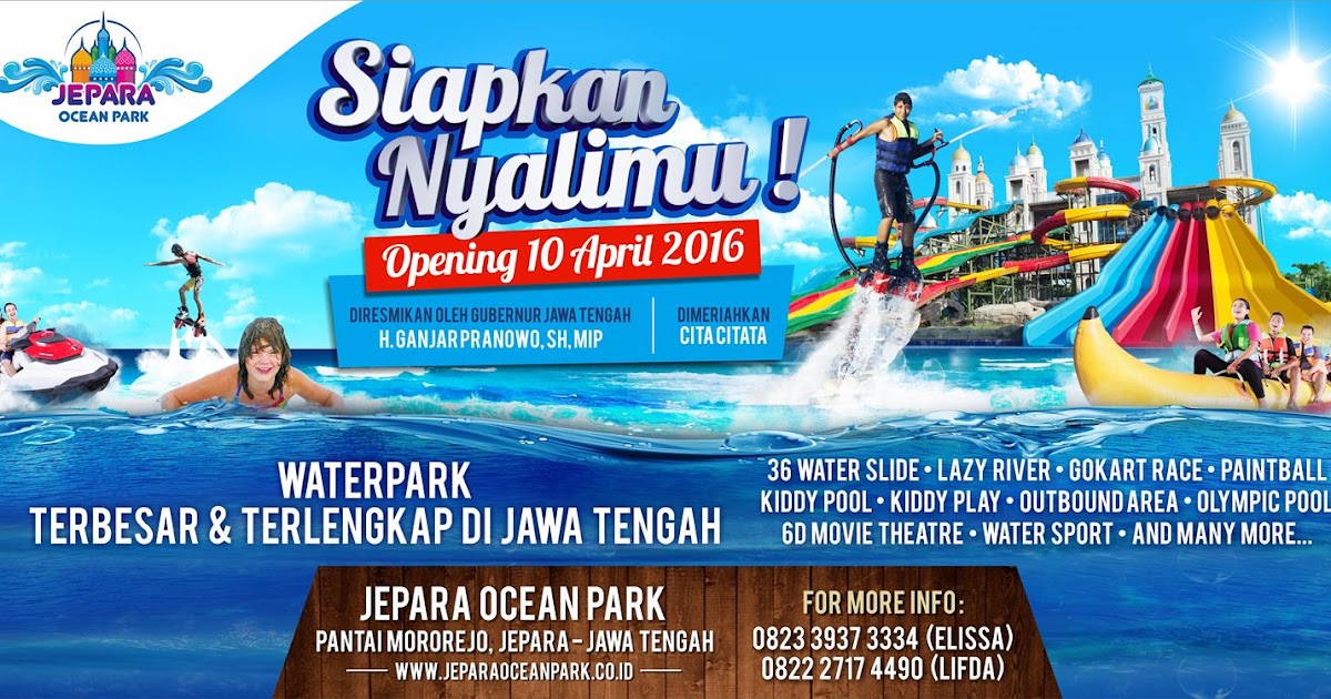 Jepara Ourland Park, Taman Laut terbesar di Jawa Tengah