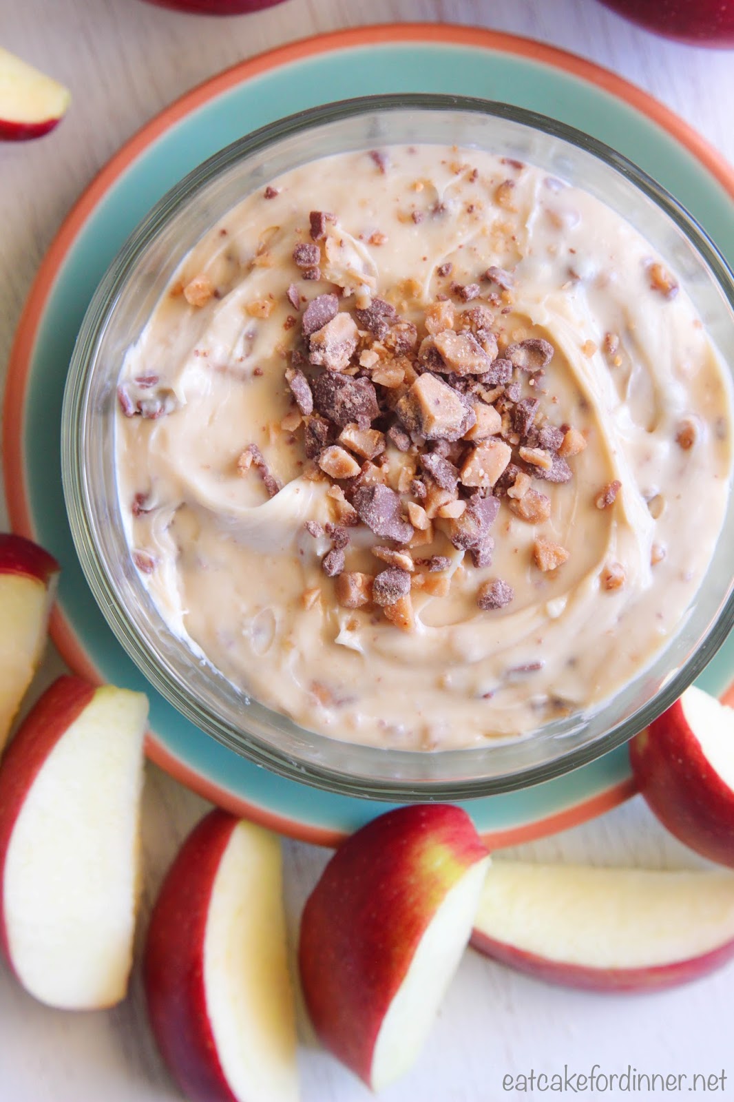 Eat Cake For Dinner Chocolate Toffee Apple Dip