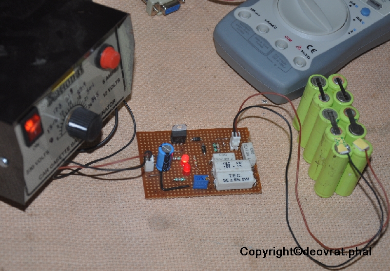 NiMh 12V,1.2Ahr Battery Charger