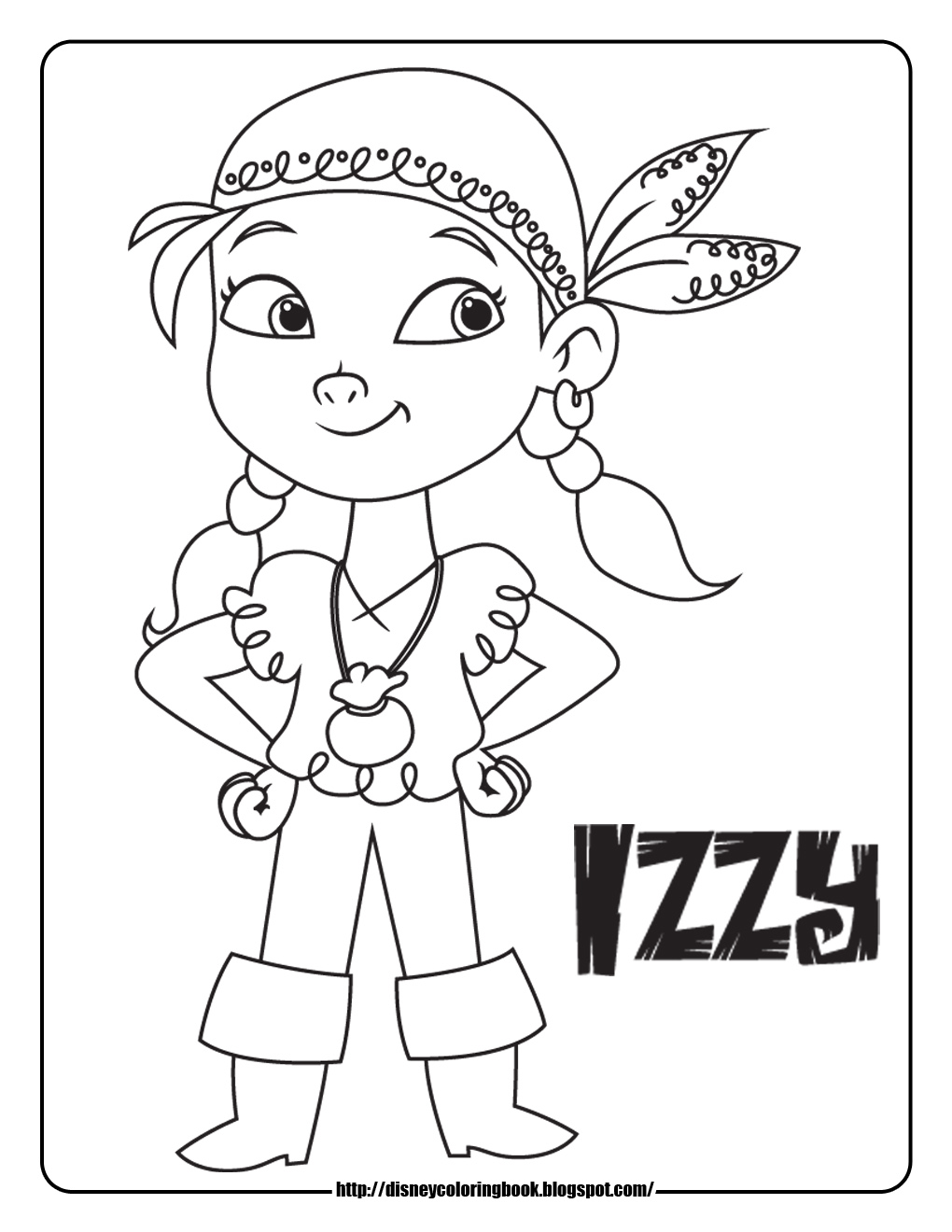 jake and the pirates coloring pages - photo #2