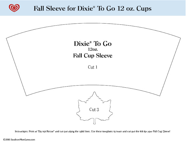 coffee sleeve template southern crushing it make an easy fall felt cup sleeve coffee sleeve template southern crushing it make an easy fall felt cup sleeve