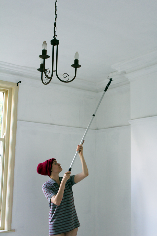 painting a ceiling 
