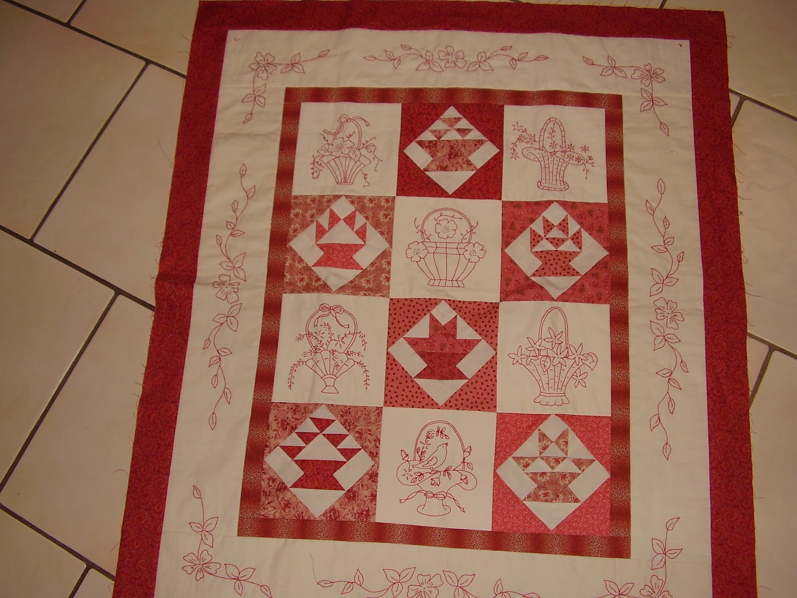 Sew Many Joyous Things Linda's Journey Basket Block of the Month