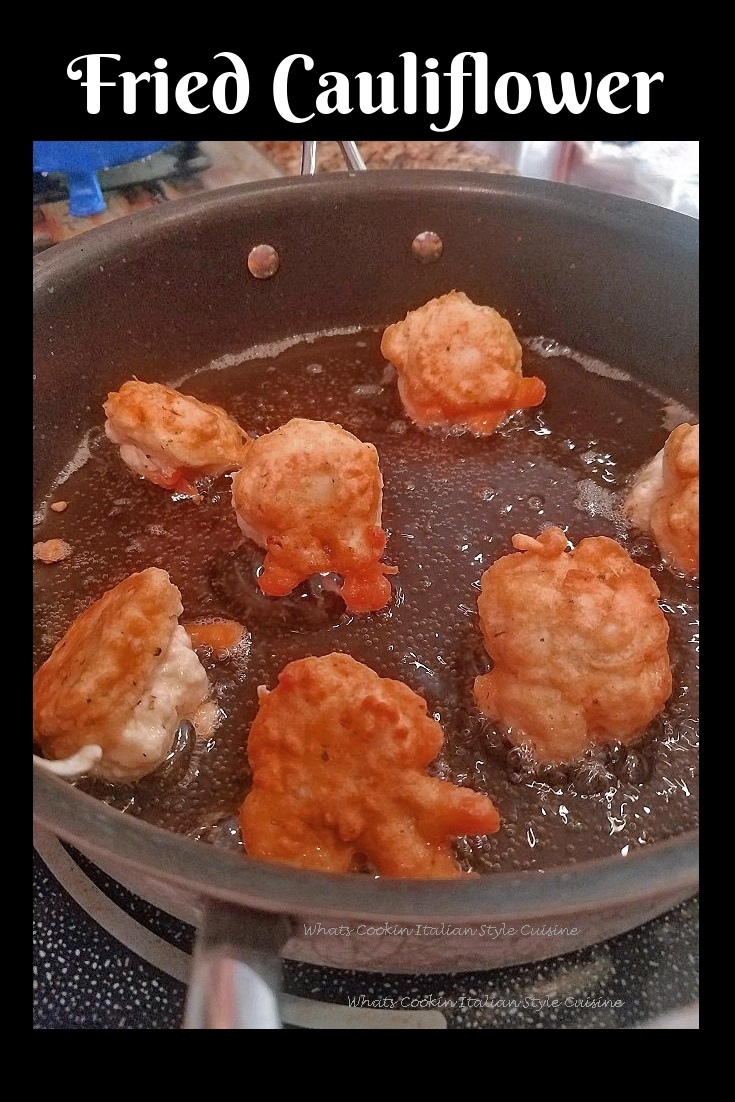 Fried Cauliflower What's Cookin' Italian Style Cuisine