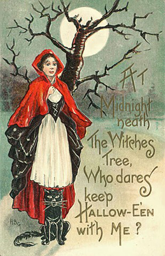 Creepy Vintage Halloween Cards ~ vintage everyday