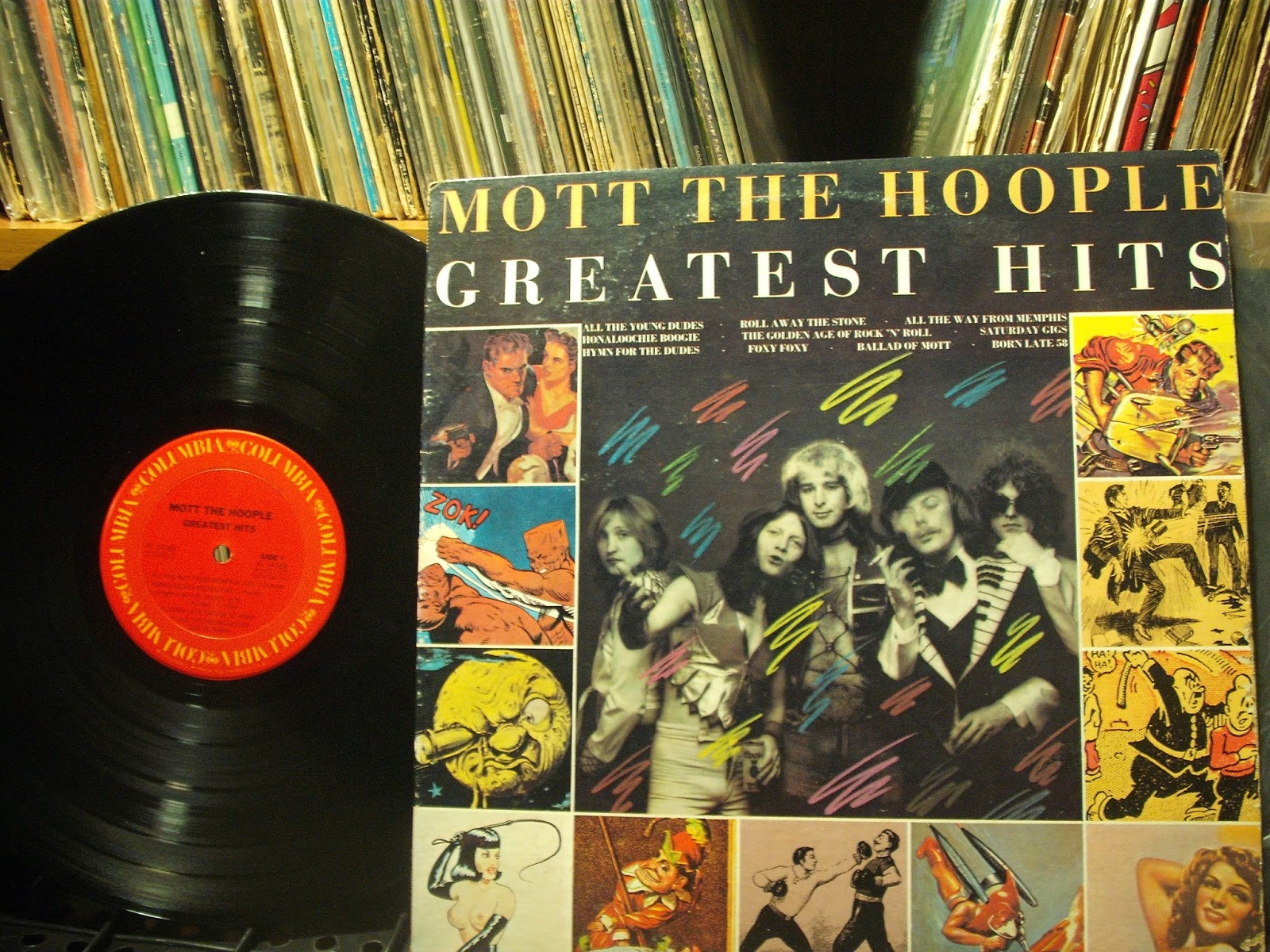 Tráfego Vinílico Etc: Mott The Hoople - Greatest Hits (76)