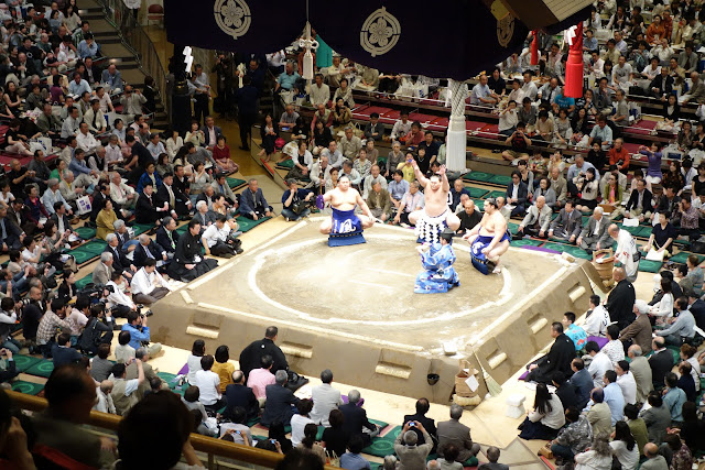 Yokozuna Ring Entering Ceremony