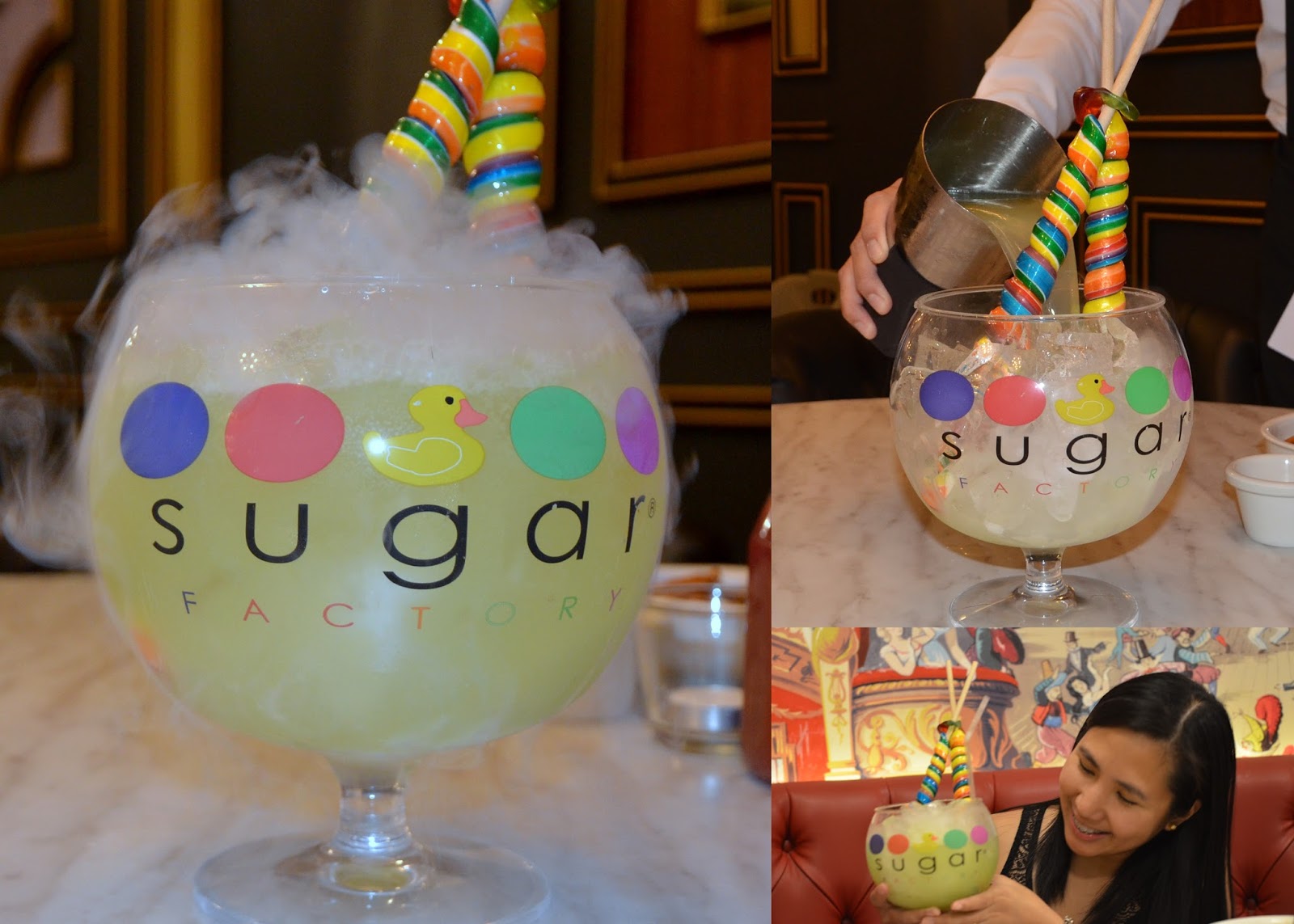 Sugar Factory Goblet Menu