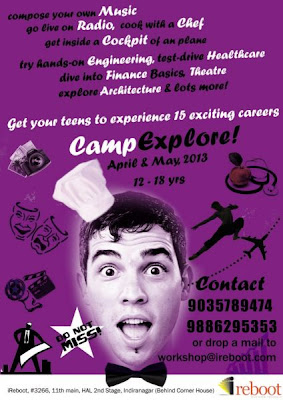 Summer camp at iReboot in Bangalore