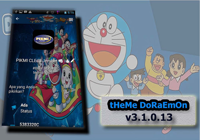 BBM Mod Doraemon Game Theme V3.1.0.13 Apk