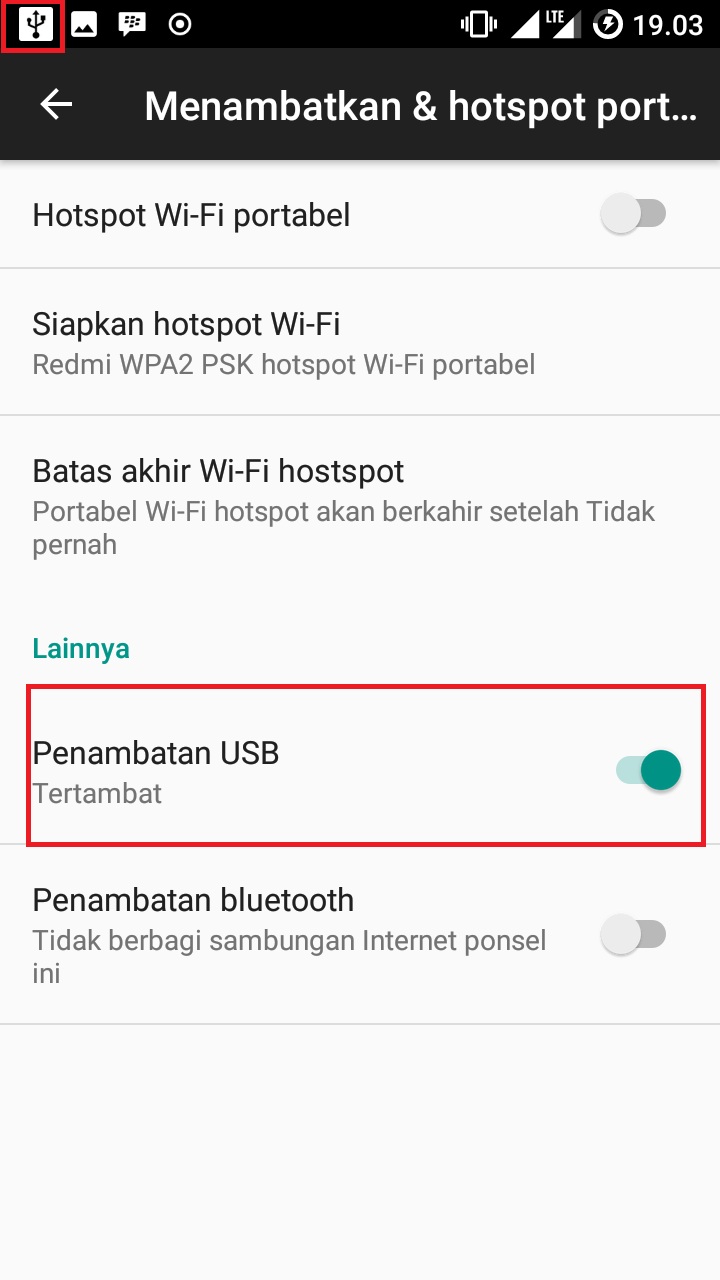 Cara Menyambungkan Internet dari Android ke PC Cara Menyambungkan Internet dari Android ke PC