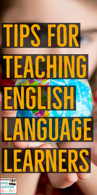 If you teach English Language Learners in your classroom, check out these tips for how to teach the standards to students of other languages. Download the free graphic organizer while you read!