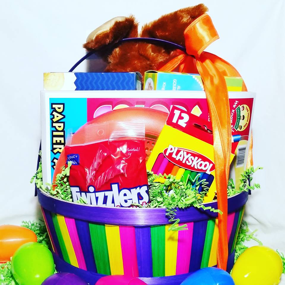 Hoppy Easter from Gourmet Gift Baskets Wrapped Up N U