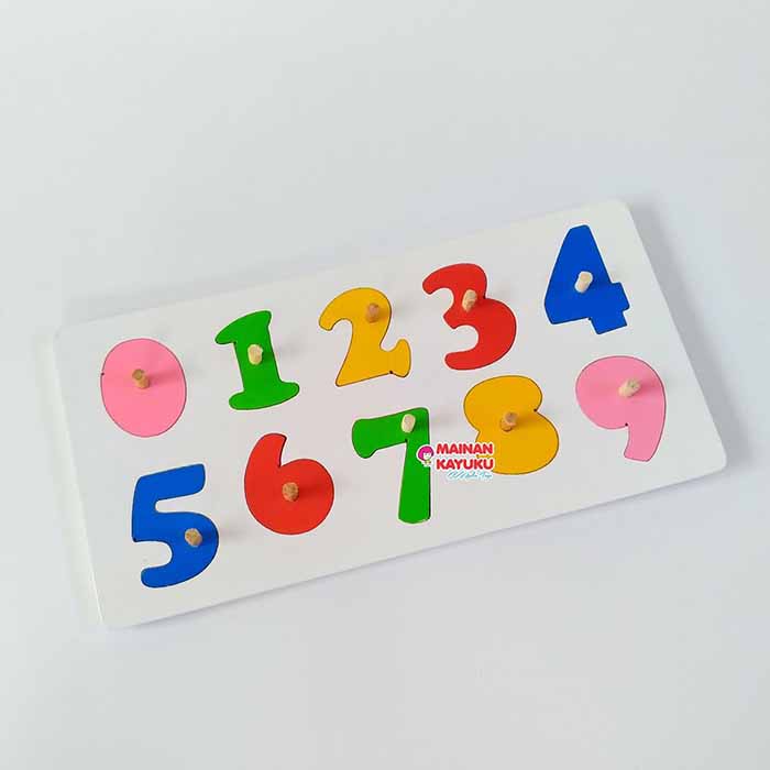 Puzzle Knob Angka