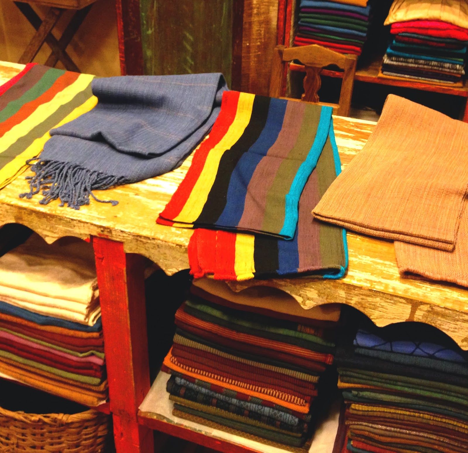 Lithography In Mexico Oaxaca, Famous for Textile Weaving