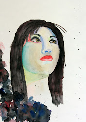 watercolor portraits expressive application knight