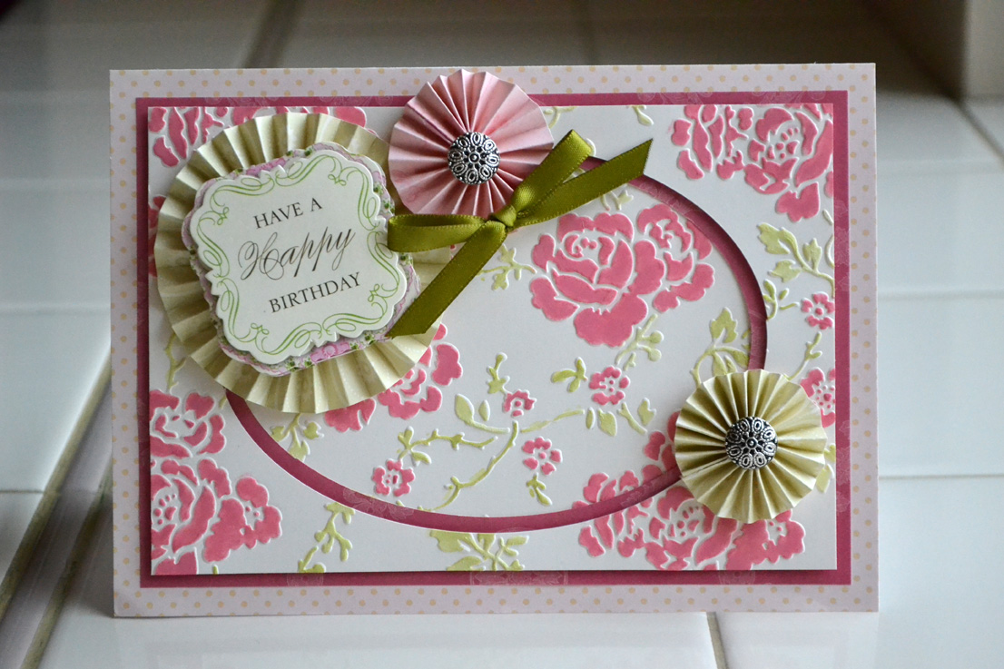 Aly Dosdall anna griffin cuttlebug embossing folders, part 1