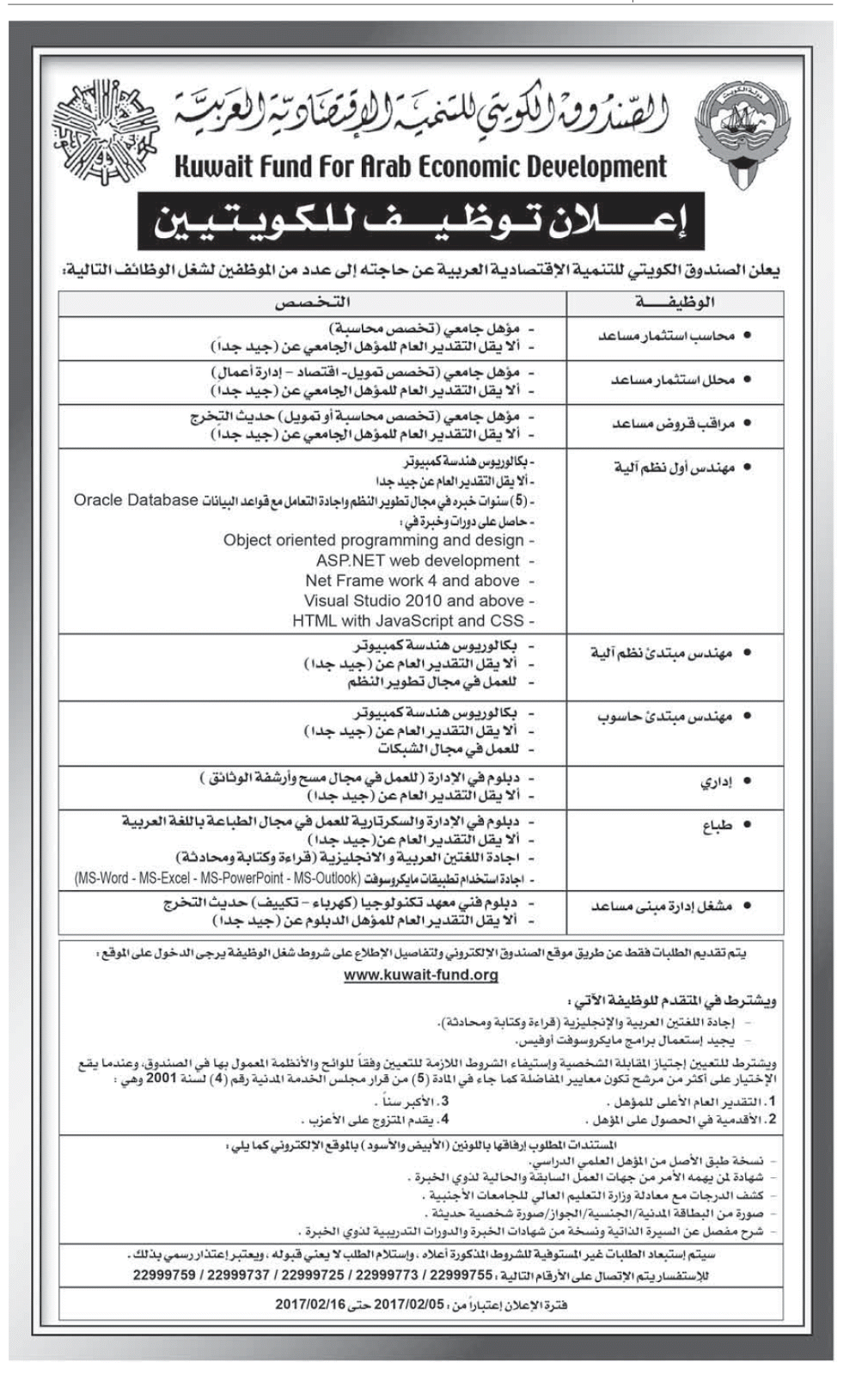 الصندوق الكويتى للتنمية الاقتصادية العربية