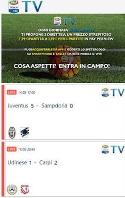 APPLICAZIONE WINDOWS PHONE PER SEGUIRE LE PARTITE DEL CAMPIONATO DI SERIE A APPLICAZIONE WINDOWS PHONE PER SEGUIRE LE PARTITE DEL CAMPIONATO DI SERIE A