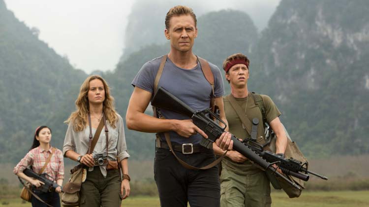 Tom Hiddlestone, Brie Larson y otros en Kong: Skull Island