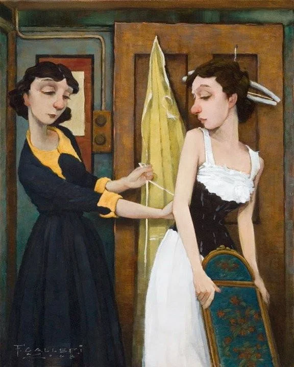 Fred Calleri 1964 | American Figurative painter