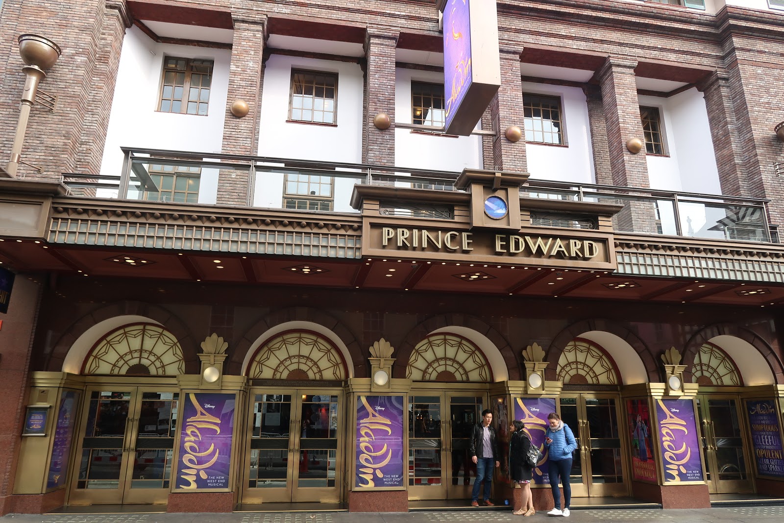Disney's Aladdin The Musical Prince Edward Theatre, London Brogan Tate