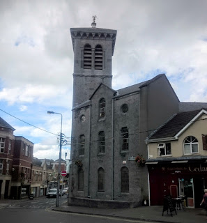 On-street inner city church in Limerick city - Polish community base