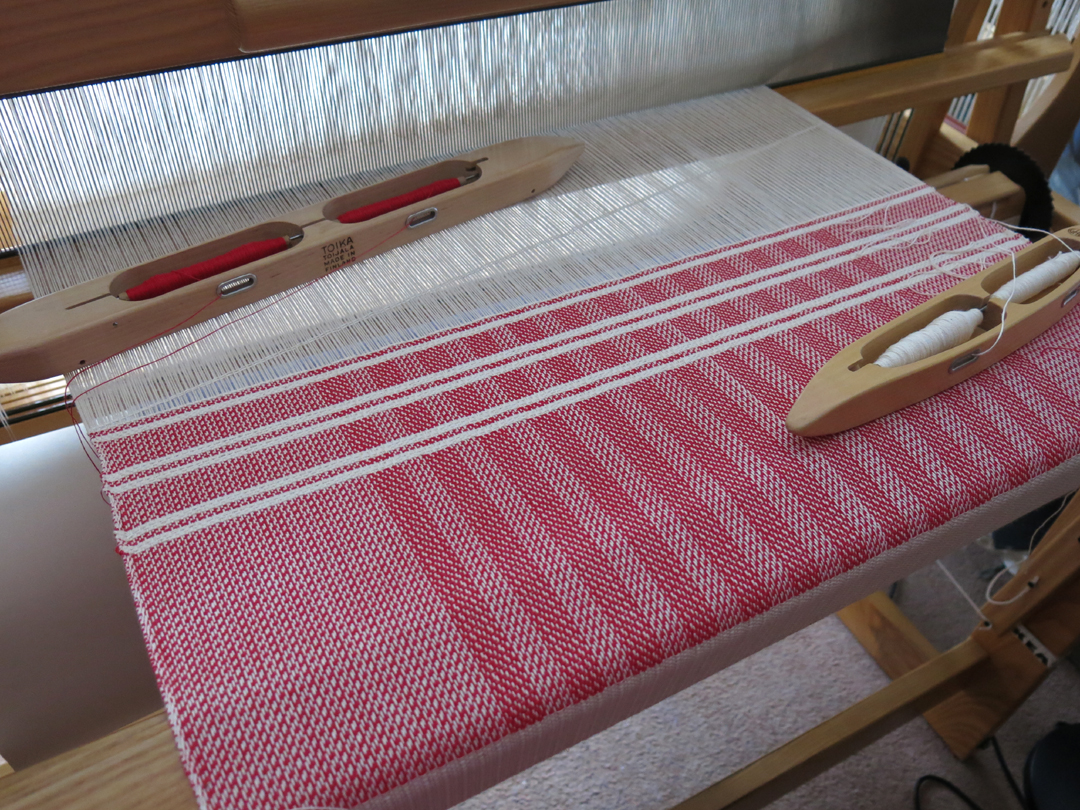 Durham Weaver Hand towels on four shafts