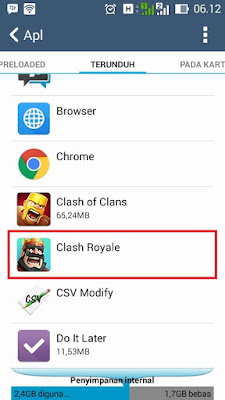 Cara Main 2 Akun Clash Royale di HP Android/IOS
