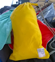 doudou pouch sac transport bandoulière LLA ling ling d'amour portage maxi-taï sunflower