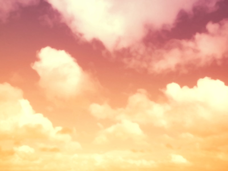 Anime Landscape: Sunset Sky (Anime Background)