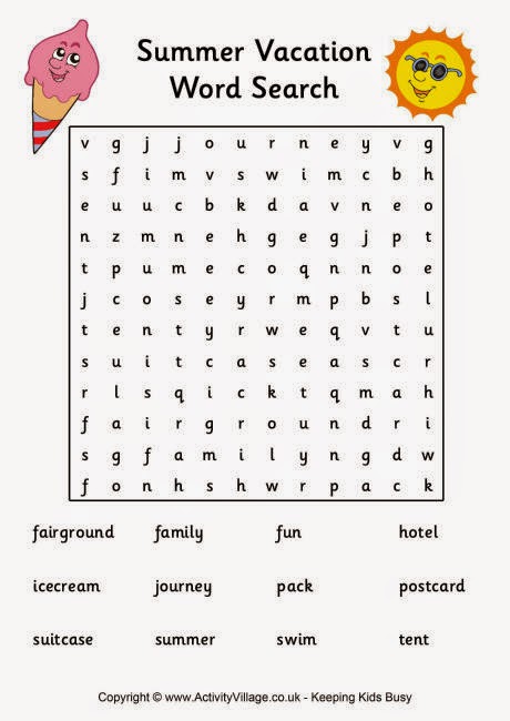 It is an image of Summer Word Search Printable throughout easy It's just a picture of Summer Word Search Printable throughout easy