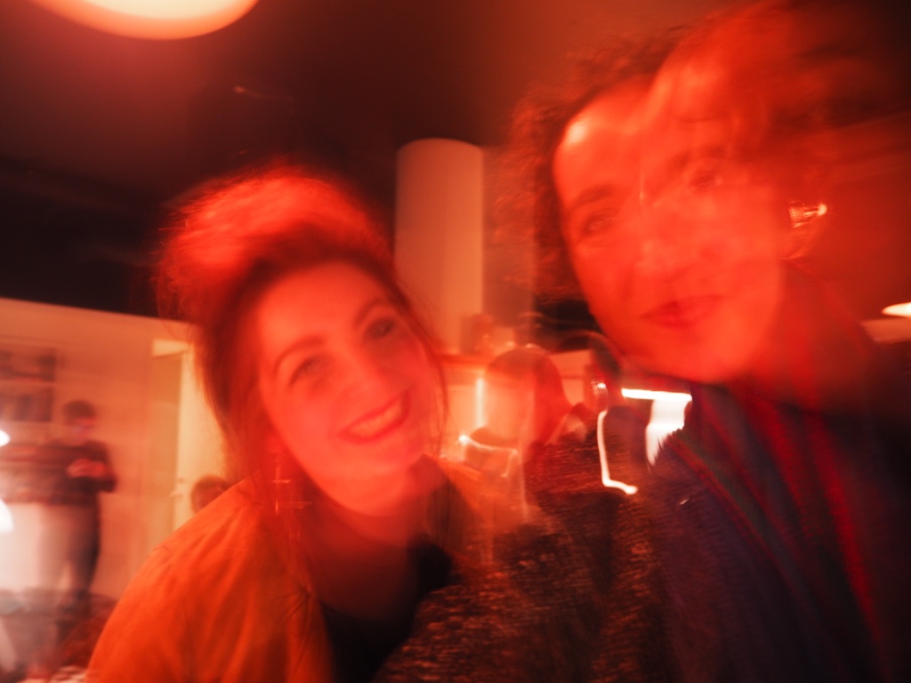 blurry selfie