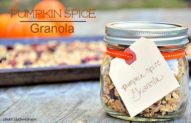 The BEST Pumpkin Spice Granola Recipe