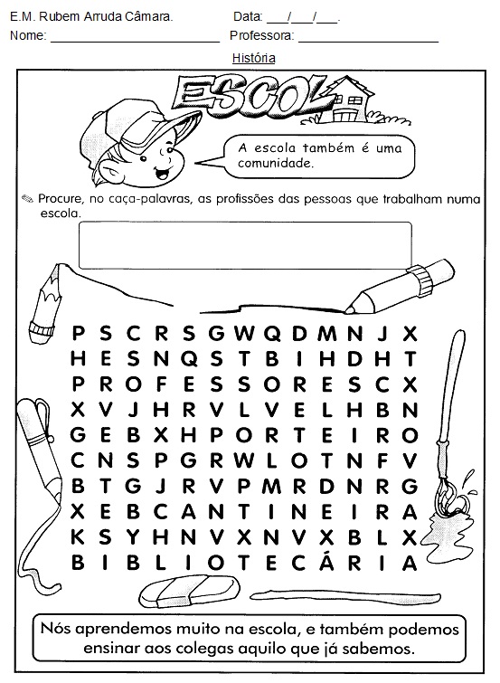 Compartilhando Escola, Direitos e Deveres
