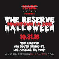 Reserve Halloween Downtown LA 2016 Reserve Halloween Downtown LA 2016