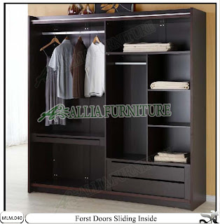 Lemari Modern Minimalis Pakaian Sliding Forst Inside Lemari Modern Minimalis Pakaian Sliding Forst Inside