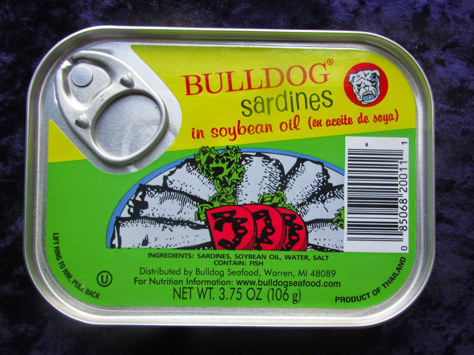 Mouth Full of Sardines BULLDOG 12