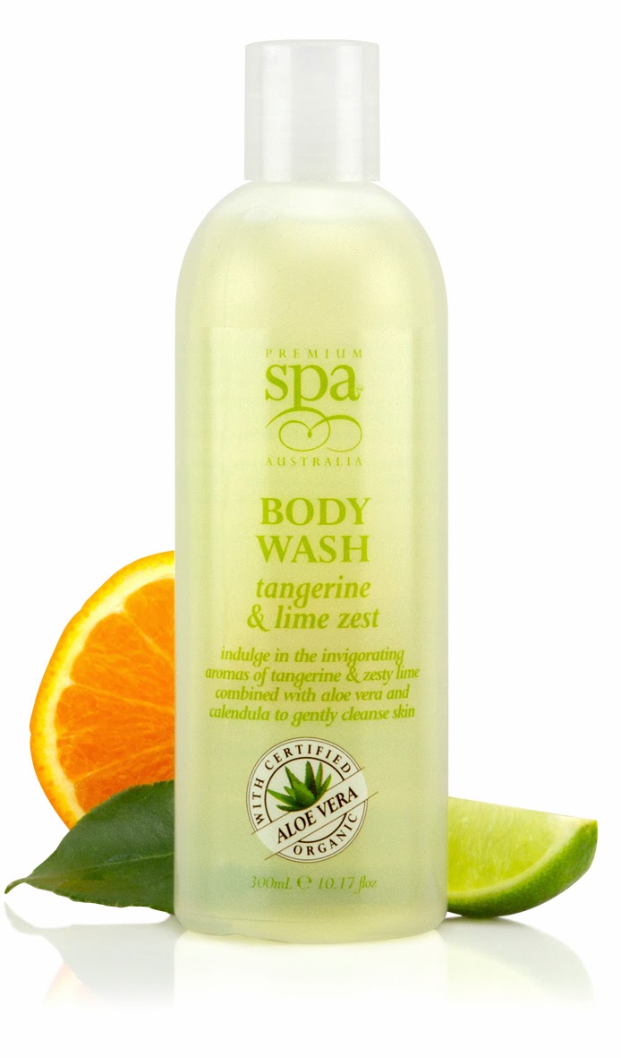 Product Review Premium Spa Body Wash with Tangerine & Lime Zest The
